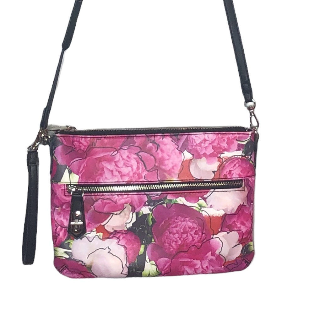 REED Floral Crossbody Bag, Adjustable Strap,‎ EUC